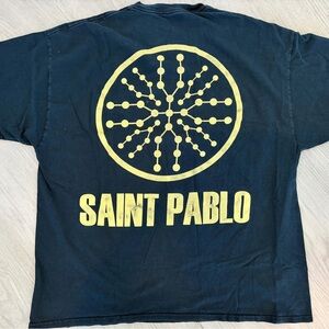 Kanye West Saint Pablo Black Tee s 2XL